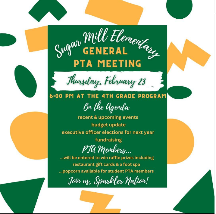  PTA Meeting 